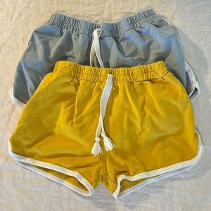 French Terry Shorts Dolphin Hem Bundle US Size 14-16 EU Size 160